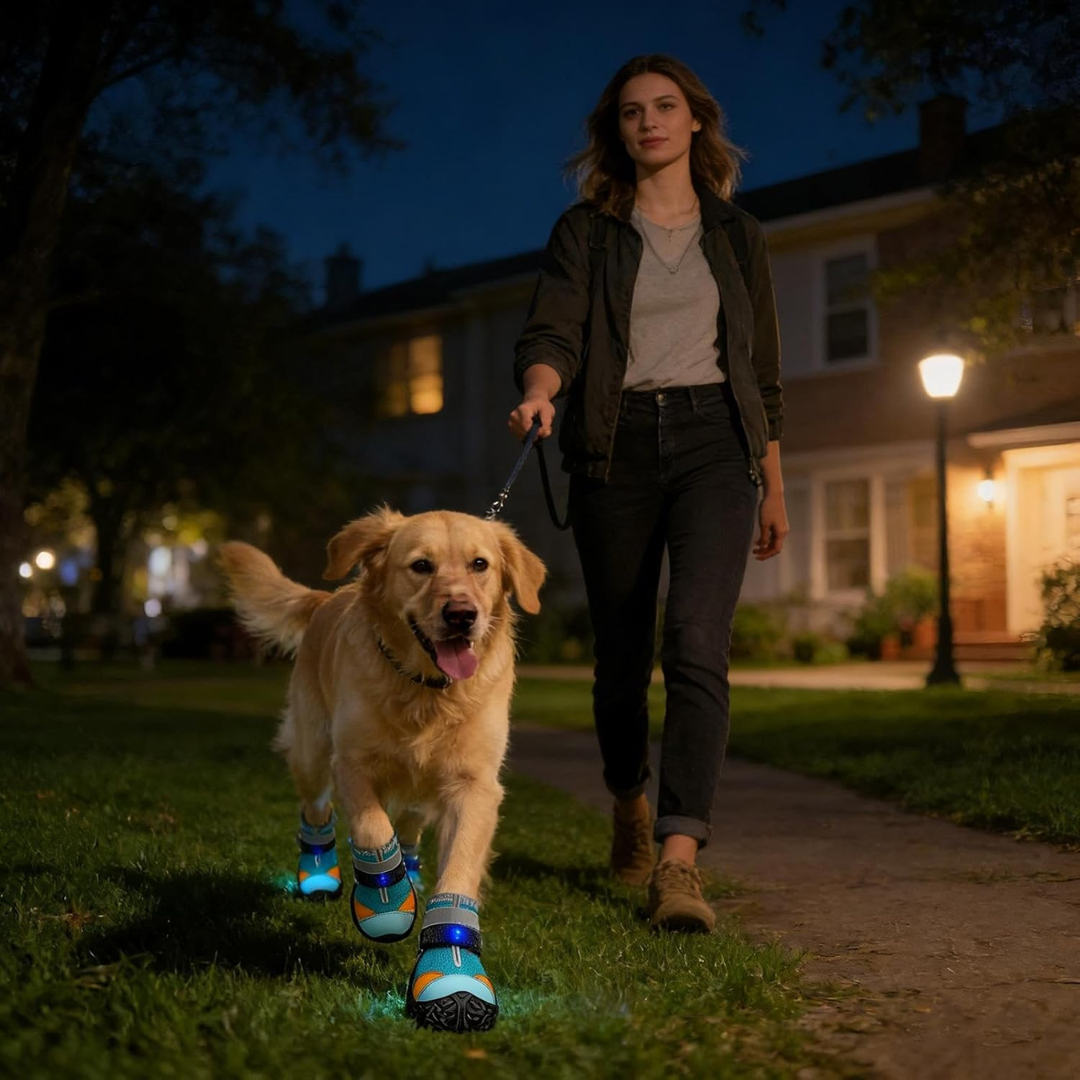 Zapatos con Luz Integrada para Perro
