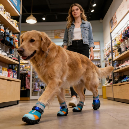 Zapatos con Luz Integrada para Perro
