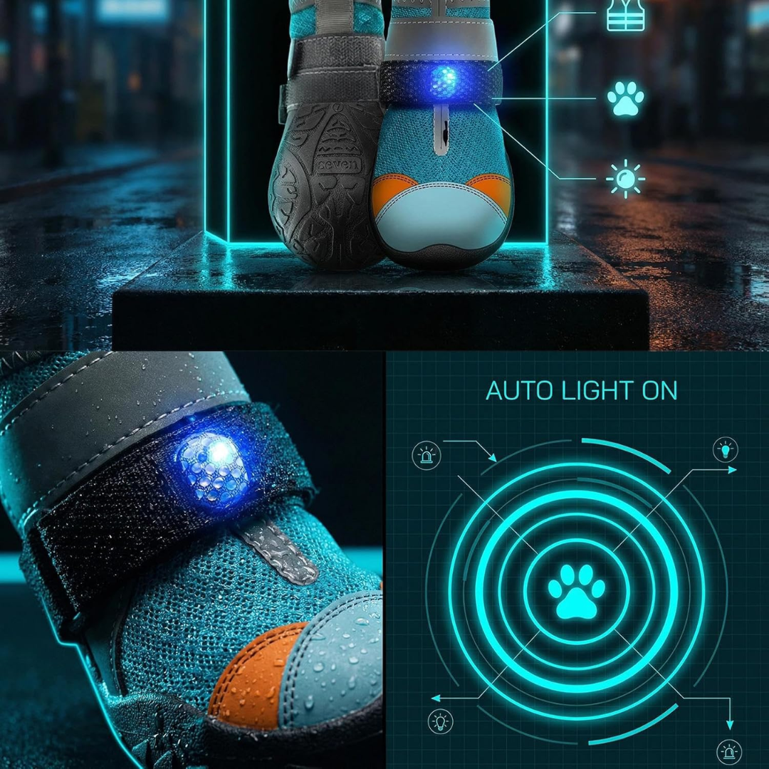 Zapatos con Luz Integrada para Perro